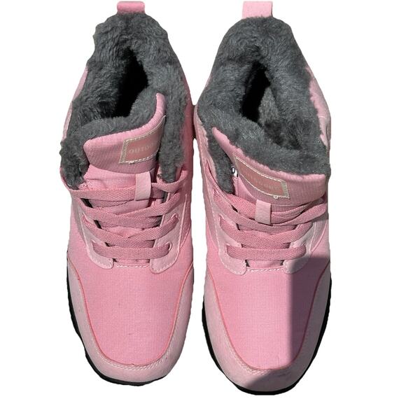 Outdoors Women's Snow Boots Keep Warm Surface Anti-Slip pink size 9/40 gorpcore - Picture 3 of 7